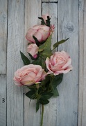 Róża gałązka pięć kwiatów 75 cm